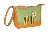 Lassig Cute Hanging Lightweight Kids Bathroom Wash bag Toiletry Travel Bag with multiple compartments, Wildlife Tiger