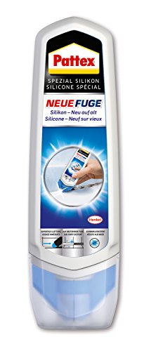 Pattex Neue Fuge – Silikon neu auf alt / Fugenmasse komfortabel und sauber in einem Arbeitsgang / 1 x 100ml - 2