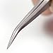 Noir Volume Lashes Volume Tweezers Set Volume Tweezers Set Professional Eyelash Extensions Tweezers Tool with Case Stainless Steel Curved Precision Tip XD Russian Lash Picking Up & Fanning