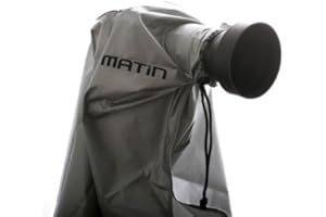 Matin M-7097 (L) Digital Rain Cover Regenschutzhülle für DSLR oder Systemkamera mit Objektiv bis 400 mm Gesamtlänge