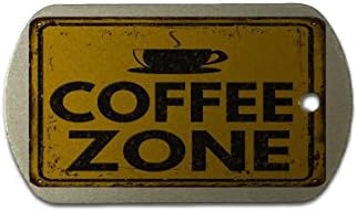 Dog Tag Fun Kitchen Coffee zone Print