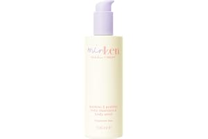 minLen Bubbles & Puddles Baby Shampoo & Body Wash - Mild 2-i-1 rengöring som vårdar din bebis känsliga hud och hår (vegansk, parfymfri, 300 ml)