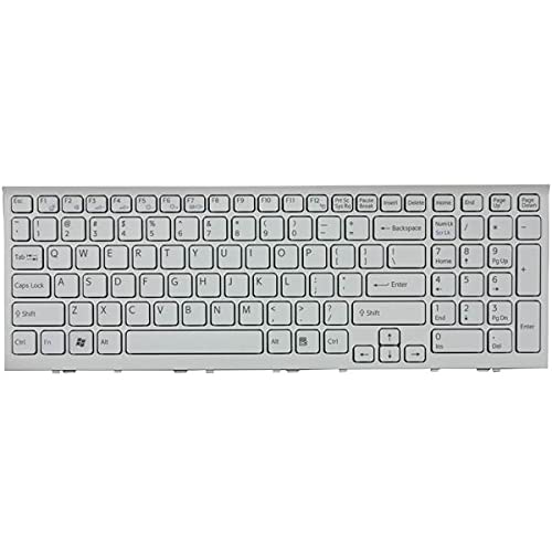 WISTAR Laptop Keyboard Compatible with Sony Vaio VPC-EH VPCEH Series Part No. 148915721, AENE7U00020, 148971311, AEHK1U00120, V116646A, 1-489-708-11, 148970811, 9Z.N5CSQ.201, AEHK1U00110