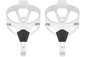 ZEFAL Pulse A2-2 x Portaborraccia Bici Leggeri - Porta Borraccia Bici da Corsa, MTB, Ebike - 26g Ogni - Bianco