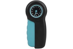 HERCHR Hand Grip Strength Tester Trainer Digital Hand Dynamometer Grip Strength Measurement Meter 0 to 55KG Mechanical Wrist Strengthener Force Tester Dynamometer Handgrip Measurer Meter