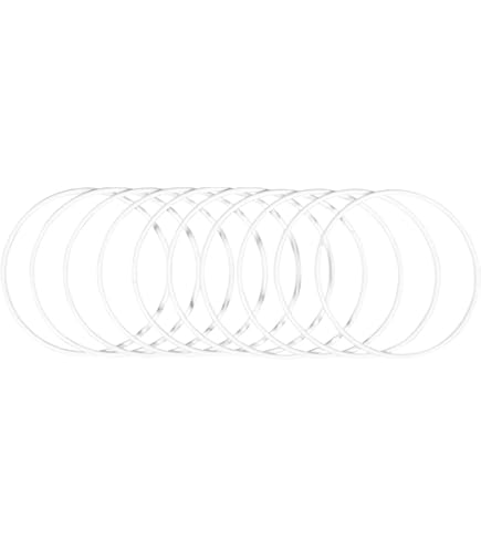 Houten ringen om te knutselen - 15 stuks, 30 cm - macramé dromenvanger ringen - houten