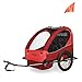 Froggy® BTC05 Child Kids Bike Trailer Jogger Bicycle Cherry
