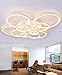 Produktbild PENGFEI Deckenleuchten Acryl Deckenleuchten Creative Persönlichkeit Wohnzimmer Schlafzimmer LED Deckenleuchte mit Lichtquelle 4 Lichter, 6 Lichter, 8 Lichter und 10 Lichter Dimmbar Augen schützen ( Farbe : Stufenloses Dimmen , größe : 114*96*21cm )
