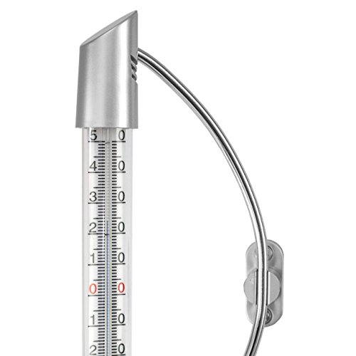 Lantelme 6474 Fensterthermometer mit beweglichem Haltearm – Fenster – Außen – Thermometer Analog Temperaturanzeige -45 bis +50 °C - 3