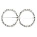 Produktbild 10pcs DIY Fertigkeit Runden Strass Stuhl Schnalle Hochzeitsort Dekor Splitter # 3