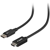 DP to HDMI Cable 4K 30Hz, J&amp;D Gold-Plated Displayport 1.2 to HDTV HDMI Cable Supporting 4K - 9 Feet
