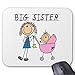 Produktbild HYYCLS Big Sister with Little Sis Tshirts Mauspads