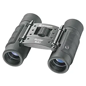 Bresser 1110821 Hunter Binocular, 8x21 Black