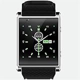 Lemumu Smar twatch GPS-Positionierung CameraSports Anti-verloren Freisprechfunktion SOS Activity Tracker Schrittzähler Smart watch, Rot/Schwarz
