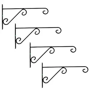 MFS Craft World 14x8 Handmade Garden Plants Hanging Wall Lantern/Diya Hanger - Utility Crafts Home Decor Product Set of 4