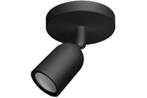 Spot LED en Saillie Orientable NOIR pour Ampoule GU10 - SILAMP