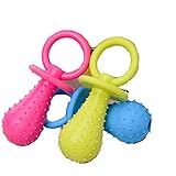  Xiton Molar Sauber Zähne Gummi Spielzeug Schnuller Kauspielzeug für Haustier Hund Katze Klein (zufällige Farbe) 1 PC
