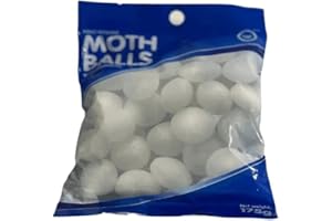 COMFYNEX Natural Moth Balls - Moth Protection in Cupboards, Drawers and Storage Cabinets, Effective Moth Repellent, Old Fashioned Closet Clothes Protector