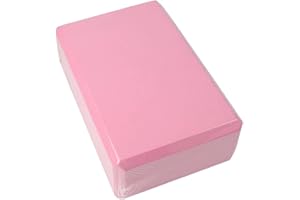 Anulely Brique Yoga, Bloc De Yoga EVA Haute Densité, Briques De Yoga Confortables, Bloc Antidérapant pour Le Yoga, Brique De Yoga pour Le Pilates Les Étirements Et Les Entraînements À Domicile