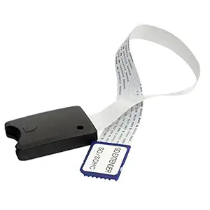 Cy Standard Sd Sdhc Memory Card Kit Male to Sd Female Extension Soft Flat Fpc Cable Extender 25Cm