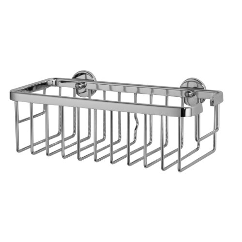 Nie wieder bohren AL131CR ALUXX Ablagekorb, 0.92 x 1.25 x 2.5 cm (LxBxH), verchromt inklusive Befestigungstechnik