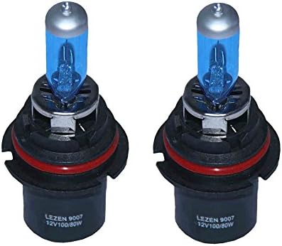 2pcs 9007 HB5 12V 100/80W Xenon Filled Halogen Bulb Super White Car