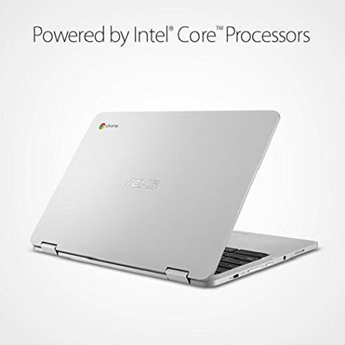 ASUS C302CA-GU010 360 Degrees Rotatable Full HD Touchscreen Chromebook Flip 12 5 inch Notebook  Intel Core M3-6Y30 Processor  4 GB RAM  64 GB eMMC  Ch