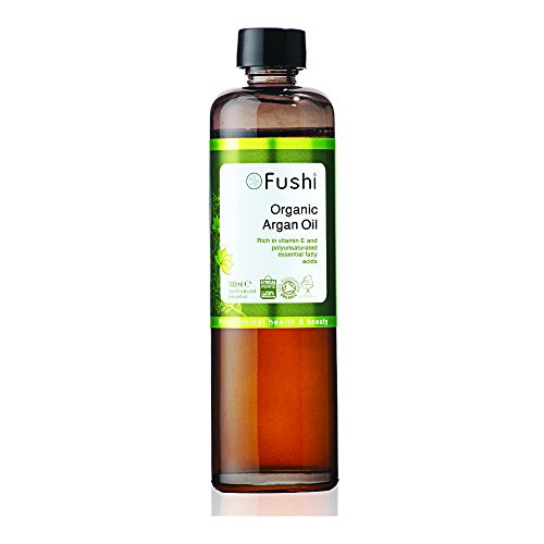 Fushi Argan Moroccan Organic Oil 100ml Extra Virgin, Biodynamic Harvested Cold Pressed