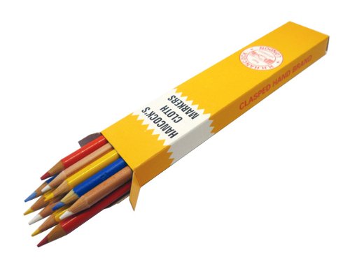 Cloth Marking Pencils - 10 x Assorted Hancocks Cloth Marking Pencils