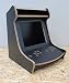 Produktbild Create CNC Retro Arcade Maschinenschrank 2 Spieler Melamin schwarz MDF DIY Flatpack Kit