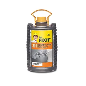 DR. FIXIT PIDICRETE URP, Cement Fevicol, Latex Base, Universal Waterproofing, Repair and New Construction, 5 KG