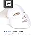 PDT Led Photon Therapy Facial Mask By Koi Beauty for Skin Rejuvenation Color White
