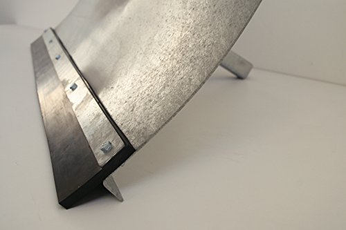 Schneeschild 125×40 feuerverzinkt Räumschild Schneeschieber Quad Rasenmähertraktor - 3