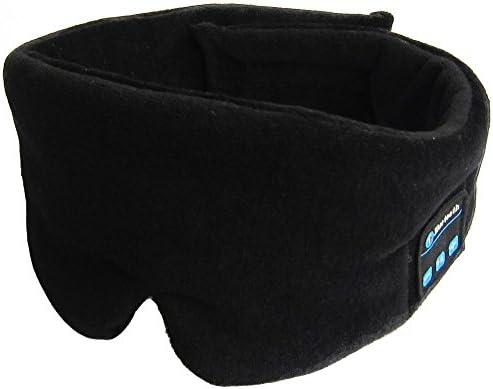 YI WORLD Smart Bluetooth Music eye patch (Bluetooth Headset) Wireless Headset Music eye patch built-in Mic Answer calls Support (Apple iPhone/Android) Equipment , 002