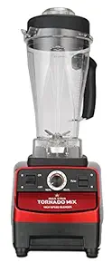 Maxstar Plastic and Metal High Speed Tornado Mix Blender (Red And Black , 340X280X240 mm )