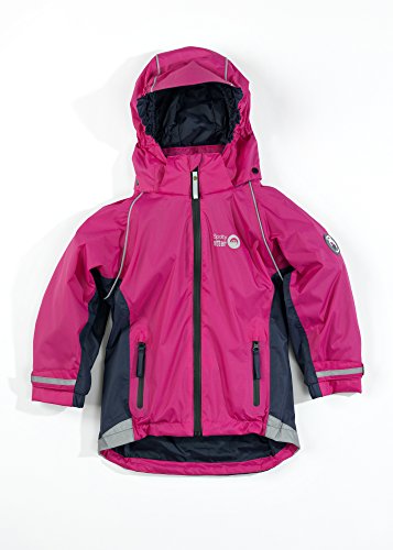 Spotty Otter Adventure Waterproof Jacket (6-12mths, Pink/Navy)