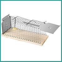 Praknu Rattenfalle Lebendfalle 30cm Groß - Effektiv und Robust - für Wühlmause und Ratten