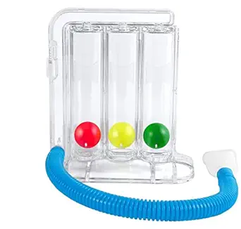 Apexcare Respirometer 3 Ball Lung Exerciser Respiratory Exerciser Spirometer