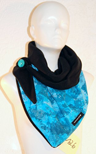 Preisvergleich Produktbild Dreieckstuch, mit Knopf, Schaltuch, Kuscheltuch, Wickelschal