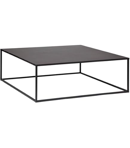 Console tafel sidetable metaal 50x115x32 cm zwart mat