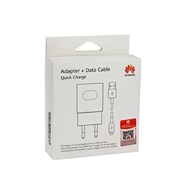 Huawei Chargeur complet original Huawei AP32 charge rapide pour P9, P10, Lite, plus, mat 9, Honor 5 C, 8, Nova, G9, Blister