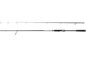 PENN Conflict X Inshore Spinning Rod, Saltwater Angler Fishing for Sea Fish, Cod, Eel, Bass, Pollock, Mackerel, Shark, Strong Leightweight & Versatile, Black Grey, Extra Fast Ambidextrous Carbon Rod