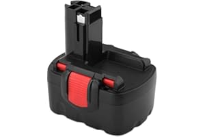 AKKOPOWER 14.4V Ni-MH Battery 4.5Ah Replacement Batteries for Bosch BAT038 Batteries Ni-MH Battery Compatible BAT040 BAT041 BAT140 2607335533 2607335275 2607335685 PSB14.4 PSR 14.4 GST 14.4V