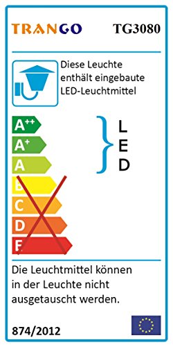 Trango 10 Watt IP65 LED Gartenstrahler Arbeitstrahler Teichstrahler 6000K TG3080 - 4