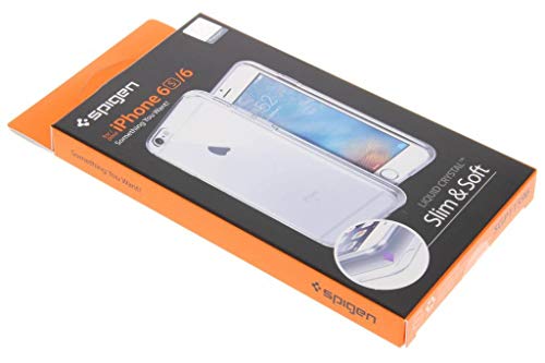 Spigen Liquid Crystal  Funda Carcasa de Gel Silicona  TPU y transparente para el Apple iPhone 6s 6  Trasparente