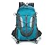 Produktbild Lily's Locker - 30L Rucksack Damen und Herren Outdoor-Tasche mit mehreren Stauraum zum Wandern Camping Bergsteigen Reisen Schule 29 x50 x18CM (Blau)
