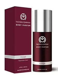 The Man Company Body Perfume For Men - Rouge | No Gas Deodorant | Body Spray For Men | Long Lasting Fragrance -120ml