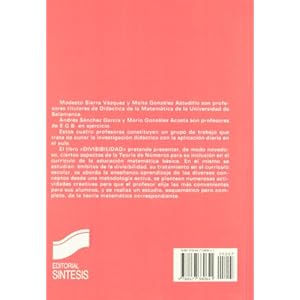 Divisibilidad (Matemáticas, cultura y aprendizaje)
