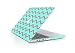 Produktbild Topcase Chevron Serie Ultra Slim Light Gewicht Gummierte Hartschalenhülle für MacBook Pro 38,1 cm mit Retina Display Version Modell: A1398 (Neuste Version Oktober 2013) – mit Topcase Chevron Maus Pad Gray Insert Hot Blue