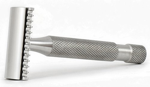 Above The Tie Kronos Aggressive H2 All Stainless Steel Open Comb Safety Razor - No Blades Included